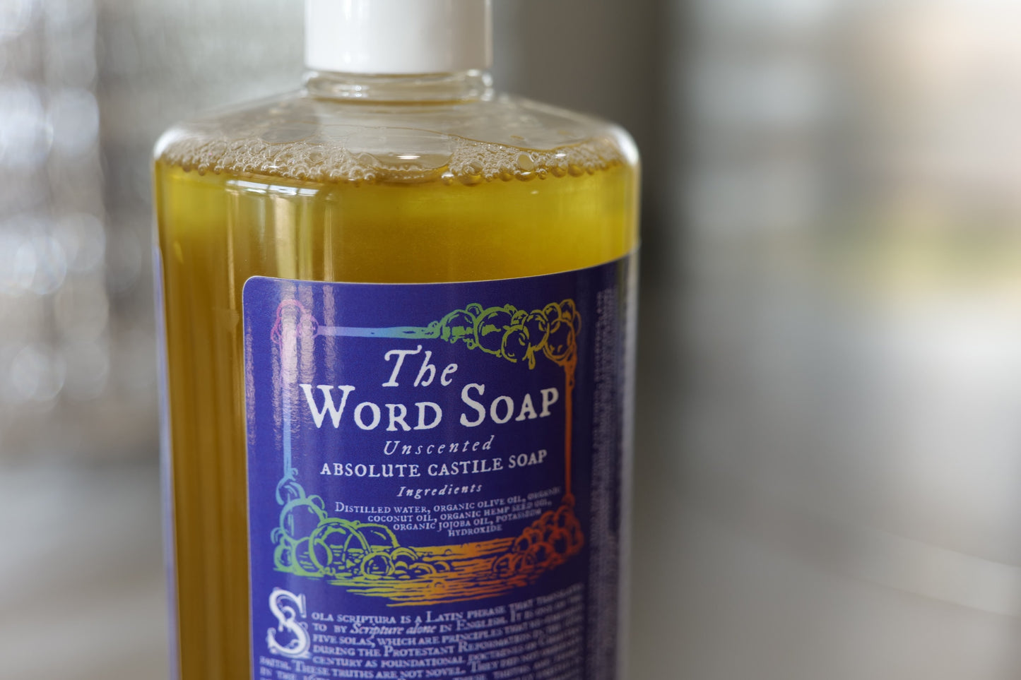 Sola Scriptura - Original Unscented Castille Soap